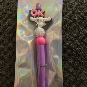 Cute Purple Cinnamoroll Pen